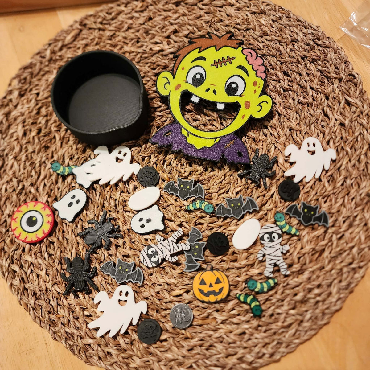 Tête de zombie
